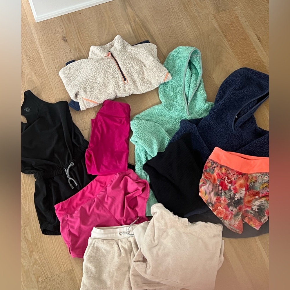 10 items of athleta girl size S